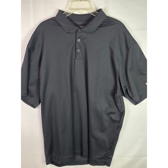 Nike Golf Dri‎ Fit Men’s XXL Short Sleeve Black Compression Shirt - Picture 6 of 6